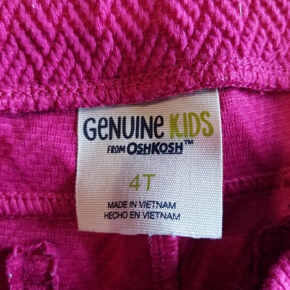 Carter's Denim Dress 4T with Pink Leggings - Picture 9 of 9